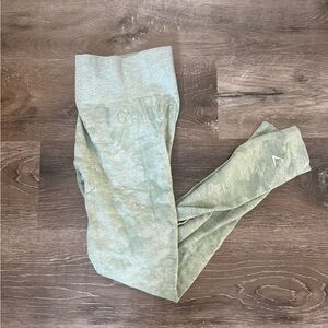 Gymshark Green Camo Leggings